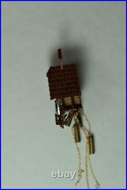 Dollhouse Miniatures Enrique Vilchis Pines Cuckoo Clock New Mint Condition