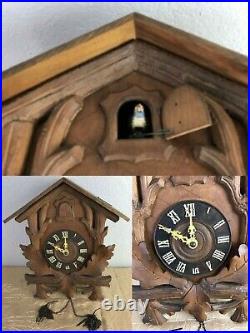 Early 1900's American Cuckoo Clock Co. Philly parts or repair Large Germany