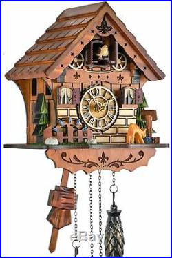 Eble -schwarzwaldhaus 23cm- 60840000 Cuckoo Clock Cuckoo Clock Real Wood New