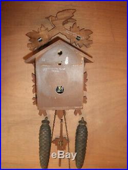 German Black Forest made Cuckoo Co. Linden Wood 8 Day Cuckoo Clock CK2568