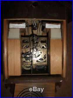 German Black Forest made Cuckoo Co. Linden Wood 8 Day Cuckoo Clock CK2596