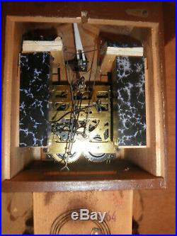 German Black Forest made Hunter Linden Wood 8 Day Cuckoo Clock CK2452