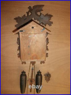 German Black Forest made Schatz Linden Wood 8 Day Cuckoo Clock CK2681