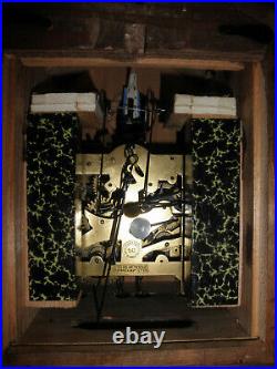 German Black Forest made Schatz Linden Wood 8 Day Cuckoo Clock CK2715