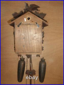 German Black Forest made Schatz Linden Wood 8 Day Cuckoo Clock CK3023A