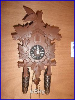 German Black Forest made Schmeckenbecher Linden Wood 8 Day Cuckoo Clock CK1220