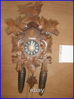 German Black Forest made Seth Thomas Linden Wood 8 Day Cuckoo Clock CK3164