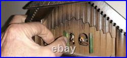German Black Forest made Vintage Musical Wood Chopper Cuckoo Clock for Repairs