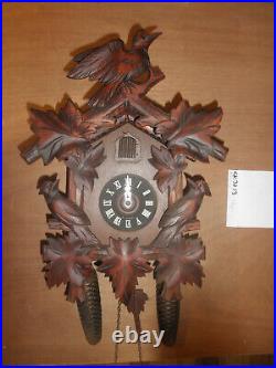 German Black Forest made working Badishe 8 day Cuckoo Clock CK3213