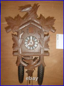 German Black Forest made working Herbert Herr 8 day Cuckoo Clock CK3322