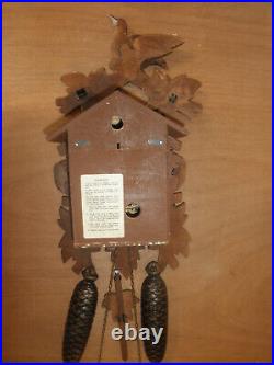 German made Schmeckenbecher. Linden Wood 8 Day Cuckoo Clock CK3269
