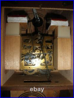 German made Schmeckenbecher. Linden Wood Hunter 8 Day Cuckoo Clock CK2920