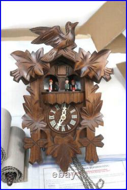 Germany Cuckoo Clock With Mapsa Swiss Musical Movement Der-Frohliche Wanderer