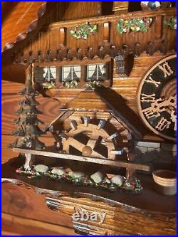 Hand Made Black Forest Cuckoo Clock Clock Maker Swiss Musical Movement