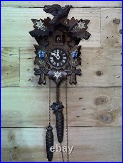 HerrZeit, Adolf Herr Cuckoo Clock, Alpine Flowers, Mechanical, ENGERLER-VILLINGE