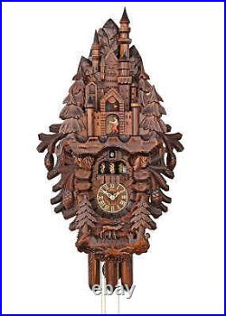HerrZeit by Adolf Herr Cuckoo Clock Bavarian Royal Castle AH 10/1 8TMT NEW