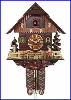 HerrZeit by Adolf Herr Cuckoo Clock The Busy Wood Chopper AH 315/1 8T NEW