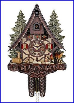 HerrZeit by Adolf Herr Cuckoo Clock The Busy Wood Chopper AH 360/1 8T NEW