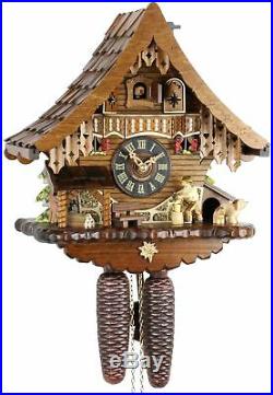 Holzhacker 34cm- Cuckoo Clock Original Black Forest Cuckoo Clock Real Wood