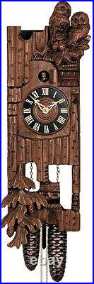 Hones 869 Carved Owl 8 Day Cuckoo Clock
