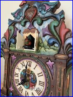 Jim Shore Retired Heartwood Creek Masterpiece Rare Rooster Cuckoo Clock 2008