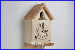 KICORI noah's cuckoo clock pendulum wall clock artisan handmade Made-to-order