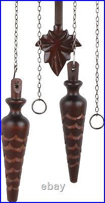 Kendal Handcrafted Wood Cuckoo Clock MX313 Dark Cherry