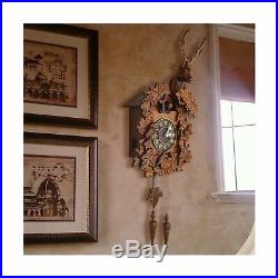 Kendal Large Handcrafted Wood Cuckoo Clock MX015-2