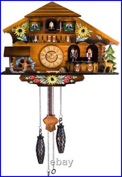 Kintrot Cuckoo Clock Pendulum Quartz Wall Clock Black Forest House Home Decor