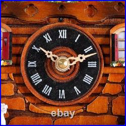 Kintrot Cuckoo Clock Traditional Black Forest Clock Antique Wooden Pendulum Q