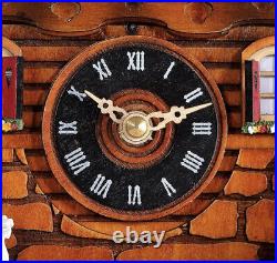 Kintrot Cuckoo Clock Traditional Black Forest Clock Antique Wooden Pendulum Wall