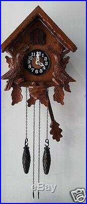 Koo koo wall clock mahagony whole wood antique style Cuckoo Clock QOUQUE DESIGN