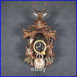 LARGE 1970's Hunters 8 day Cuckoo Clock West Germany