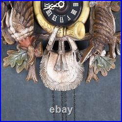 LARGE 1970's Hunters 8 day Cuckoo Clock West Germany