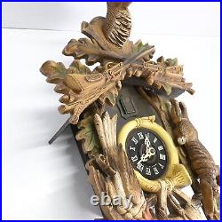 LARGE 1970's Hunters 8 day Cuckoo Clock West Germany