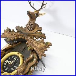 LARGE 1970's Hunters 8 day Cuckoo Clock West Germany