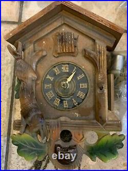 L Lot Cuckoo Clock Movement Parts Triberg Angem Regula Schmeckenbecher Mi-ken