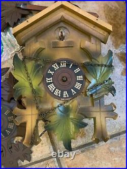 L Lot Cuckoo Clock Movement Parts Triberg Angem Regula Schmeckenbecher Mi-ken