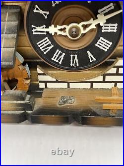 Lador Switzerland Holzhackermarsch 3 Chain Cuckoo Clock Vintage Check Photos