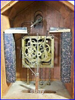Large 19th Century Antique Original Black Forest Cuckoo Clock