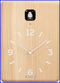 Lemnos CUCU Cuckoo Clock Natural LC10-16 NT Wall Clock NEW from Japan