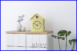 Lemnos Clock Dachs Cuckoo RF20-03YE Wall Clock Yellow RYOSUKE FUKUSADA Wood New