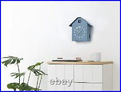 Lemnos DACHS CUCKOO CLOCK BLUE FUKUSADA STUDIO KYOTO DESIGN RF20-03 NEW From JPN