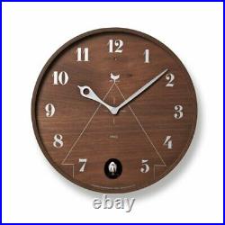 Lemnos PACE Brown LC11-09 BW LC11-09 BW Wall Clock Japan
