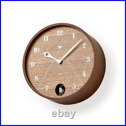 Lemnos Wall Cuckoo Clock Pace Analog Wooden Frame Brown Color LC17-14 BW New