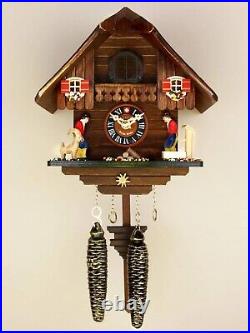 Lostscher Classic Emmental Chalet Quartz Swiss Cuckoo Clock -Switzerland -SEALED