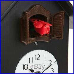 MERIDIANA 216 black Cuckoo Clock by Diamantini Domeniconi