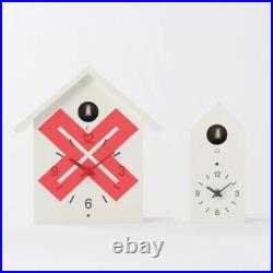 MUJI Cuckoo Clock White for Wall and Table Small Size F/S From Japan