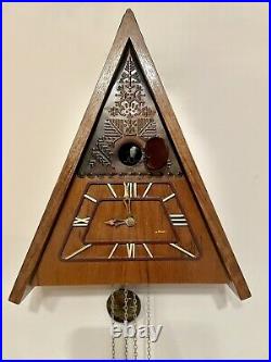 Mayak Majak Soviet Rare Vintage Wooden Cuckoo Clock Working