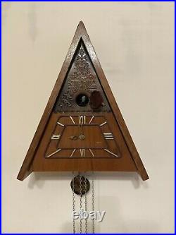 Mayak Majak Soviet Rare Vintage Wooden Cuckoo Clock Working